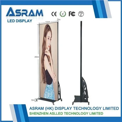 Staande LED-reclamescherm P2.5